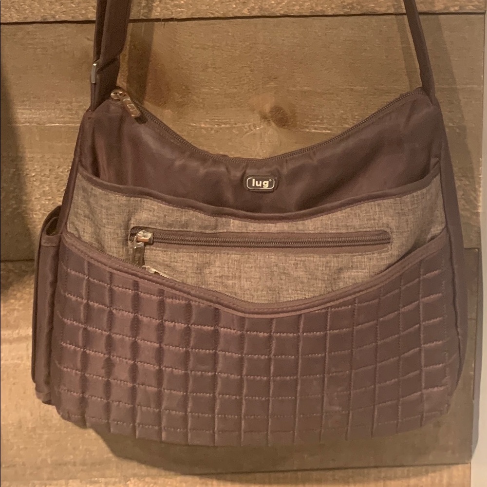 Chocolate Brown Lug Bag